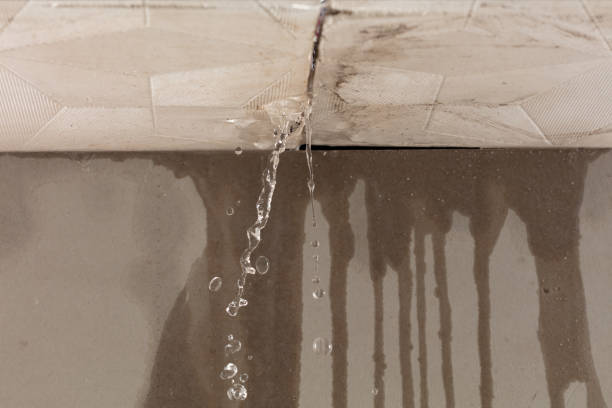 Professional Water Damage Repair technician working in Burlington, ND